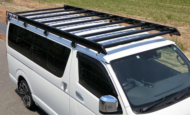 200系ハイエースに人気のルーフキャリアが2021年モデルにバージョン  