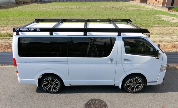 200系ハイエースに人気のルーフキャリアが2021年モデルにバージョン 