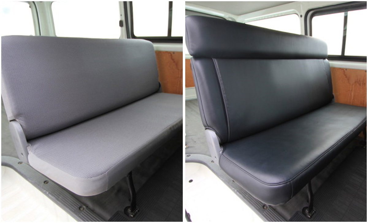 ハイエースバン/リアシート ハイエース200系ＤＸリアシートをＧＬに交換｜グーネットピット
