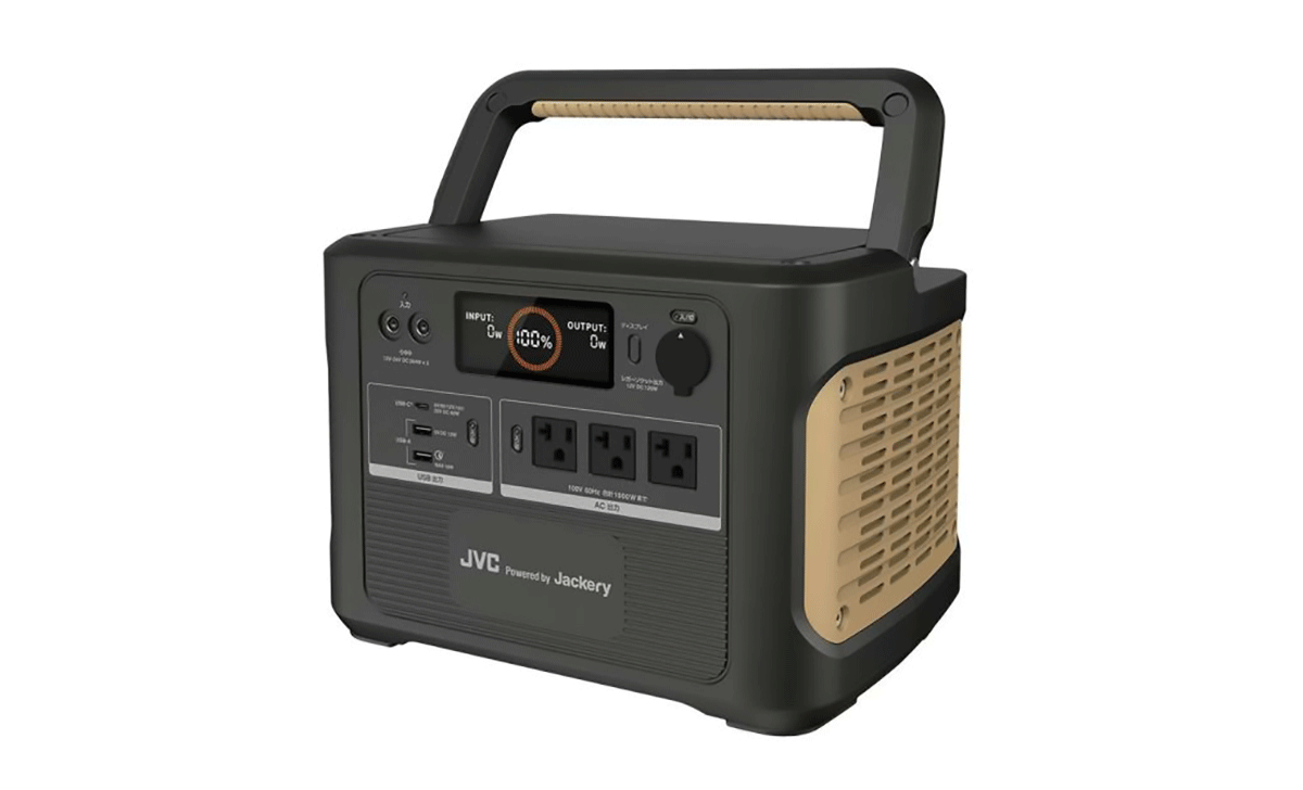 信頼の国内メーカー品質モデル ー JVC ポータブル電源（1,534Wh） BN