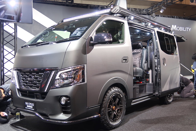 東京オートサロン2018ー日産自動車 NV350CARAVAN Grand Touring