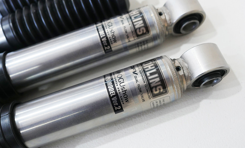 ハイエース、キャラバンの足回り改善パーツ！ショックアブソーバー